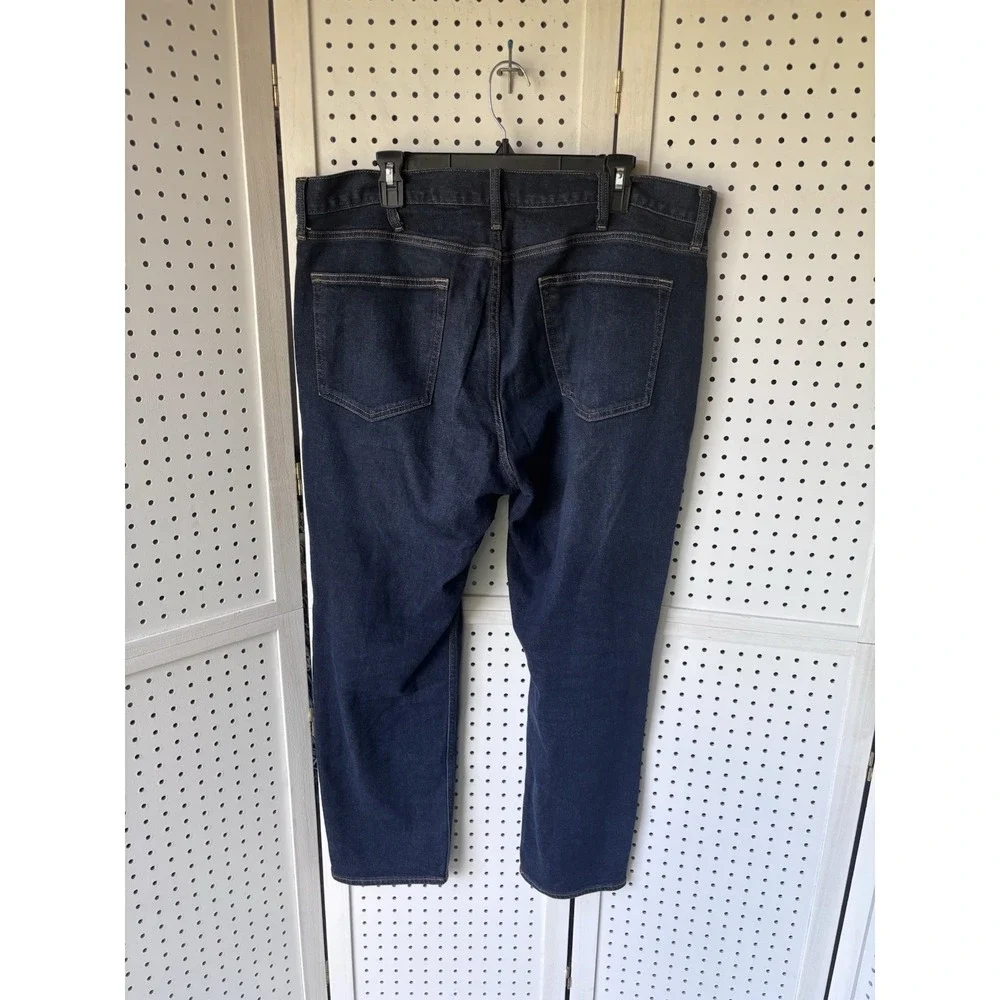 Old Navy Jeans Mens 38x30 Dark Wash Athletic Taper Built-In Flex Denim Stretch